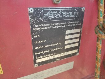 Lis na kulaté balíky Feraboli Sprinter 165Vario - 8