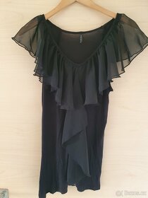 Černá lehká halenka, zn. Amisu, vel. 36-38 - 8