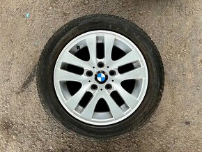 Originál kola BMW 5x120 R16 + Zimní pneu 205/55 R16 - 8