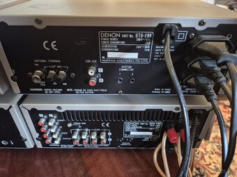 Tuner, CD, amplifier, tape deck, DENON F88 - 8