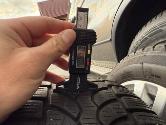 Litá kola 5x112 R17 se zimními pneu 205/50/17 - 8