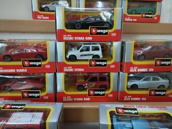 Bburago modely autíček v poměru 1:43 - 8