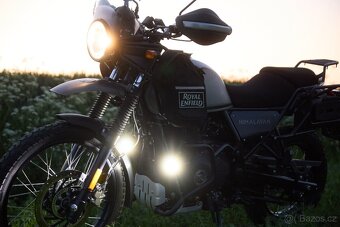 Přídavná LED světla na motorku - 8