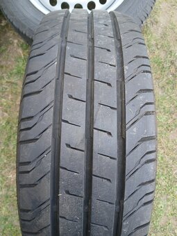 Plechová kola,sada,5x120,ET52,CONTINENTAL,205/65 R16C,4x9,5m - 8