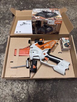 Nová AKU pila STIHL GTA 40, 2X AS 2 + nabíječka - 8