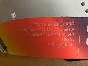 Dětská lyžařská helma Salomon SRace FIS Injected JR - 8