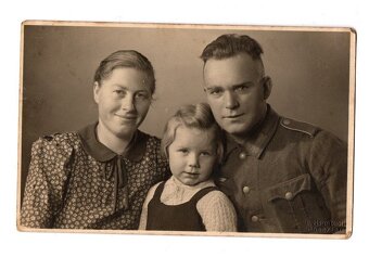 Fotografie vojáků Wehrmacht / Luftwaffe originál WH LW - 8