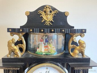 Velké hodiny Biedermeier - 8