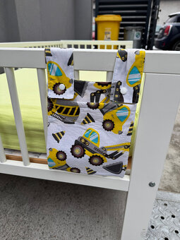 Dětská postýlka Ikea Gulliver + rošt, matrace, příslušenství - 8