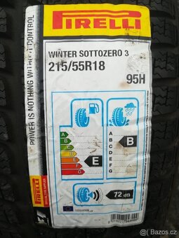 215/55/18 zimni pneu DUNLOP a PIRELLI 215 55 18 - 8