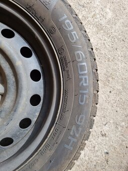 Zimní kola s pneu195/60 R15 - 8