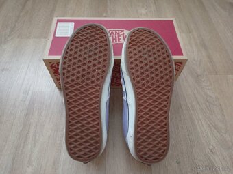 Tenisky Vans Era, dámské, bílá+fialová, na zavazování, vel. - 8