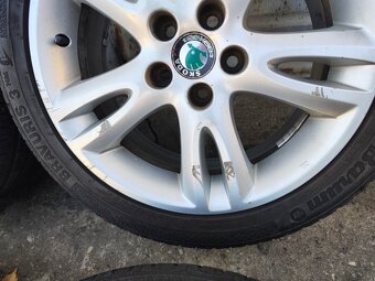 16"letní alu sada Atria 5x100 origo Škoda Fabia 2 Roomster - 8