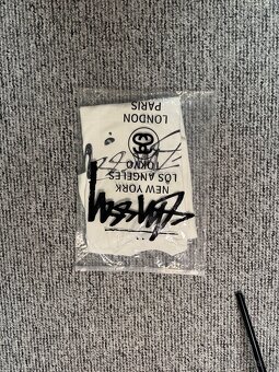 tricko stussy basic tee white - 8