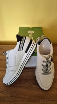 Dámské kožené sneakersy Remonte - 8