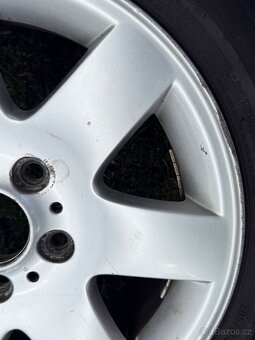 BMW 16″ ALU disky + letní pneu – 5×120 – E46, Z3, X3 - 8