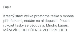 Přebalovací taška na kočárek - 8