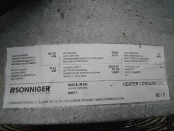 Teplovodní ohřívač vzduchu - 8