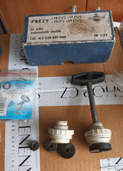 manometry , nátrubeky s maticí nerez kulaky aj.. - 8