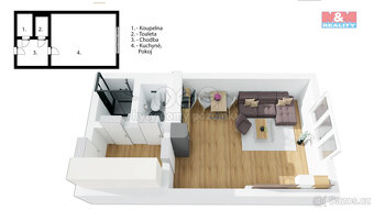 Prodej bytu 1+kk, 30 m², Havířov, ul. Letní - 8