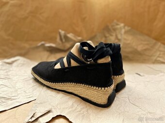 BOHO Espadrilky na platformě, šněrovací 41 - 8