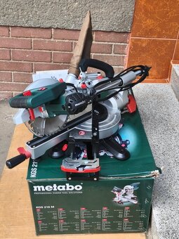 Prodám pokosovou pilu s posuvem Metabo KGS 216 M + kotouč... - 8