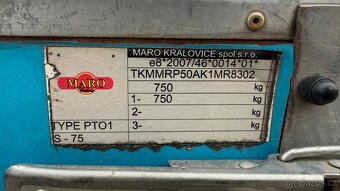 Privesny vozik MARO PT01, DPH - 8