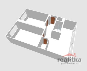 Pronájem bytu 3+kk 75 m2, Opava, ul. Ratibořská - 8
