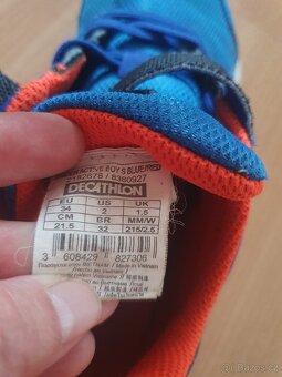 Kalenji modré tenisky v.34 z decathlonu II. - 8