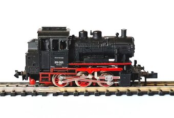 Vláčky N - Parní tendrová lokomotiva BR 89 005 DRG TRIX 2043 - 8