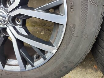 17"alu sada Tulsa 5x112 origo VW Tiguan 2 Kodiaq 215/65 - 8