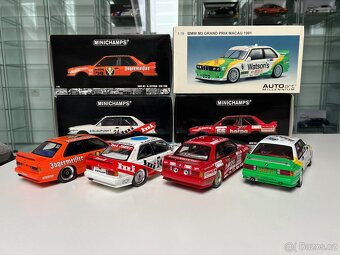 Modely 1:18 BMW E30 Minichamps,AutoART Millenium - 8