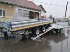 Nákladní přívěs vlek podvalnik sklápěč kára - 8