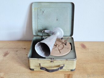 Starožitný dětský gramofon GBN Bing, 1930-40, Pingmyphone - 8