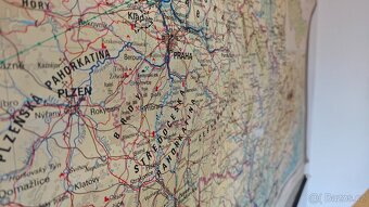 Školní mapa ČSSR - 8