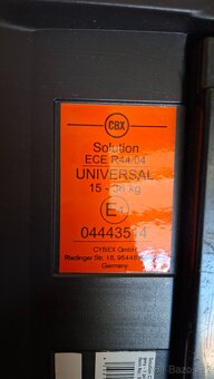 Autosedačka Cybex CBX Solution - 8