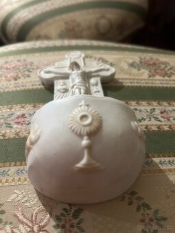 Starožitná německá porcelánová kropenka - 8