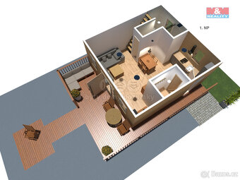 Prodej chaty, 68 m², Nová Role, Mezirolí - 8