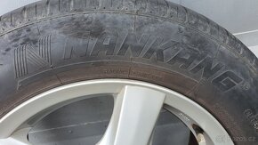Alu kola Enzo R15 5x114,3 6,5J ET40 letní pneu 5mm - 8