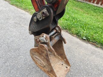 Minibagr Kubota KX016-4, rok 2017, 1950mth, roztah. pásy - 8