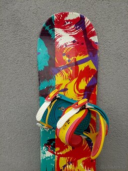 Snowboard BEANY ACTION včetně vázání, 133 cm + boty - 8