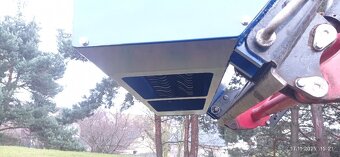 Třídící, kátrovací lopata za malotraktor - 8