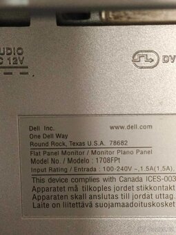 2x monitor Dell Sony - 8