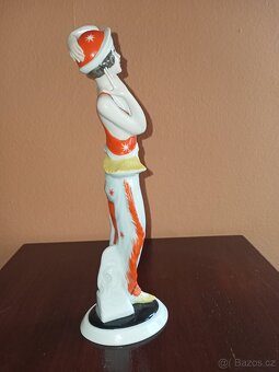 Rarita Porcelánová Tanečnice z.n. ROSENTHAL- ART-DECO 22cm T - 8