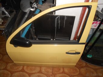 prodam dvere na skoda fabia 1 zluta - 8