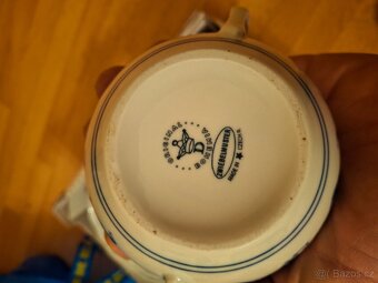 Original Bohemia ZWIEBELMUSTER porcelán - cibulák - 8