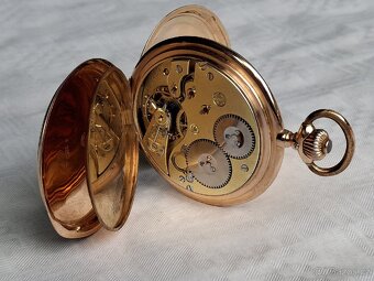 Zlaté kapesní hodinky IWC - 8