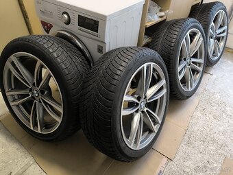 Alu kola BMW 6 5x112 r19 Originál, M paket, zimní pneu - 8