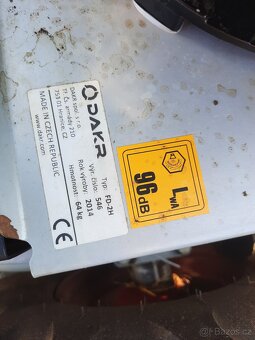 Bubnová sekačka Dakr 950 - sekačka + obracák - 8