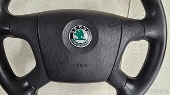 Kožený volat Škoda Octavia 2 včetně airbagu - 8